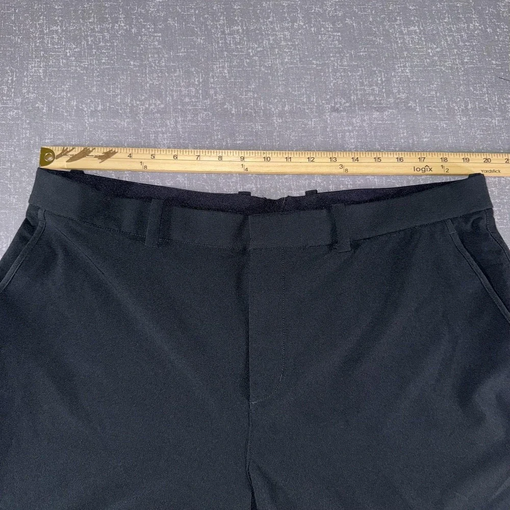 Nike Golf Shorts Mens 40 Black Dri-FIT Stretch 9 Inseam Performance Casual‎